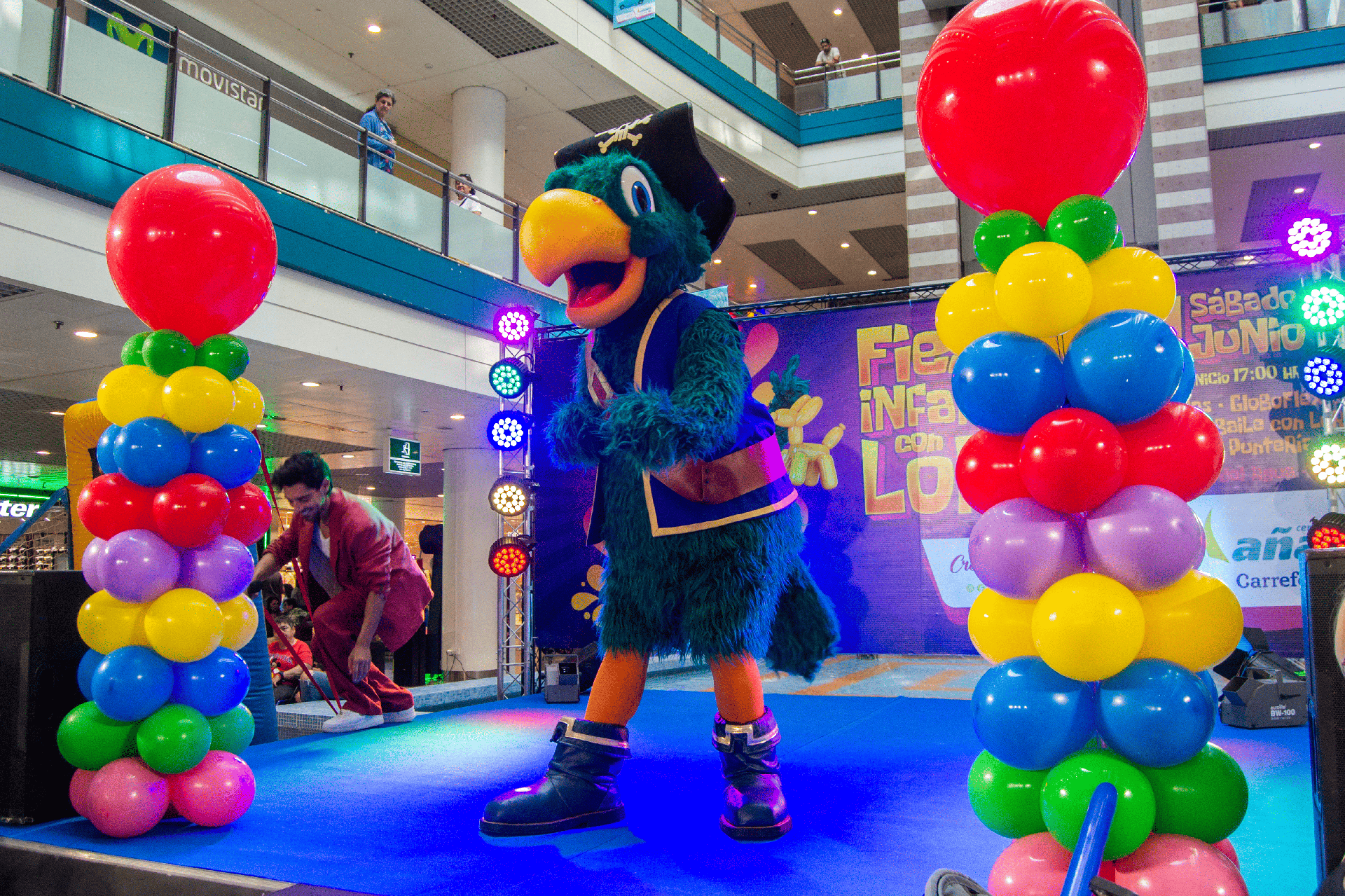 Actuación Fiesta Infantil Lory CC Añaza Carrefour