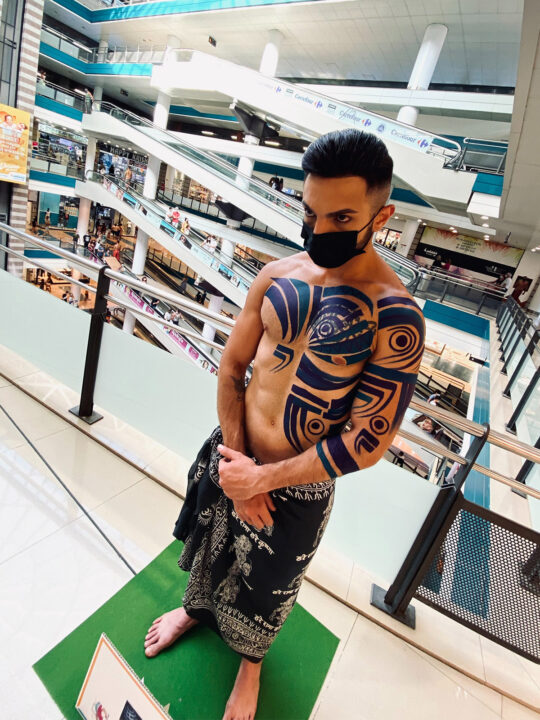 Revive el evento Maniquí Body Painting