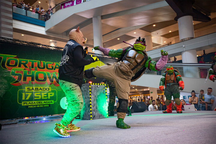 Revive el evento Tortugas Show en CC Añaza Carrefour (2)