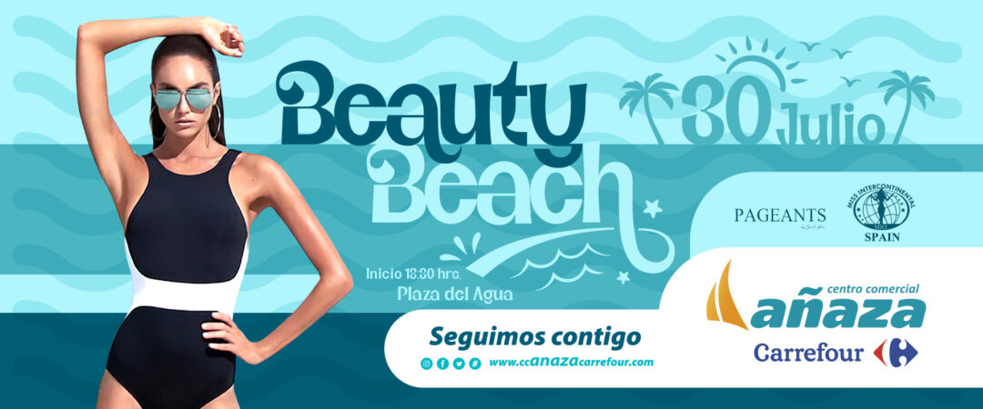 Así fue el evento Beauty Beach en el CC Añaza Carrefour