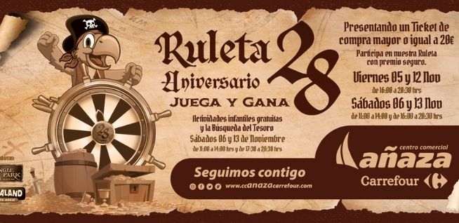 Así fue la fiesta por el 28 aniversario del CC Añaza Carrefour