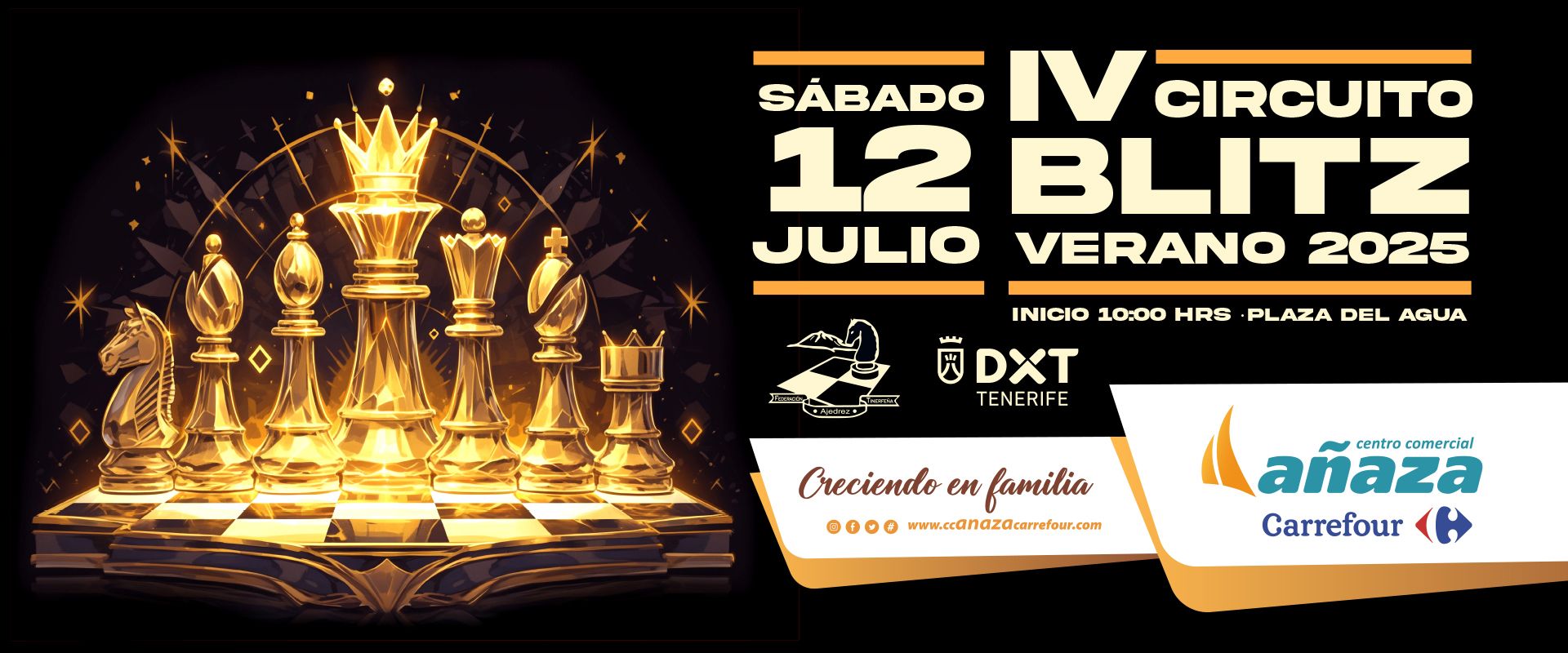 El IV Circuito Blitz Verano 2025 llenó de ingenio en la Plaza del Agua