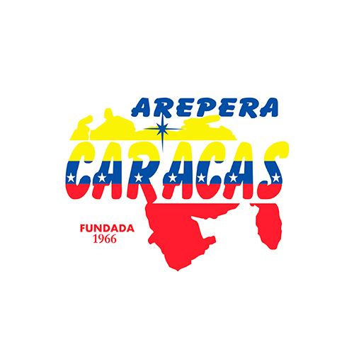 Logo Arepera Caracas CC Añaza Carrefour