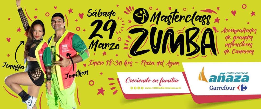 MASTERCLASS ZUMBA CC AÑAZA CARREFOUR