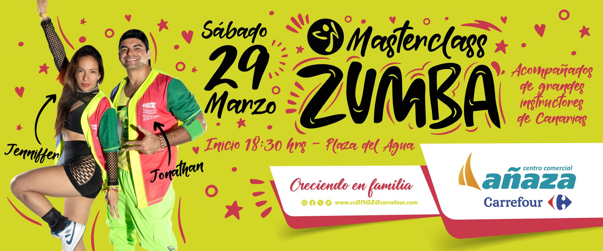 MASTERCLASS ZUMBA CC AÑAZA CARREFOUR