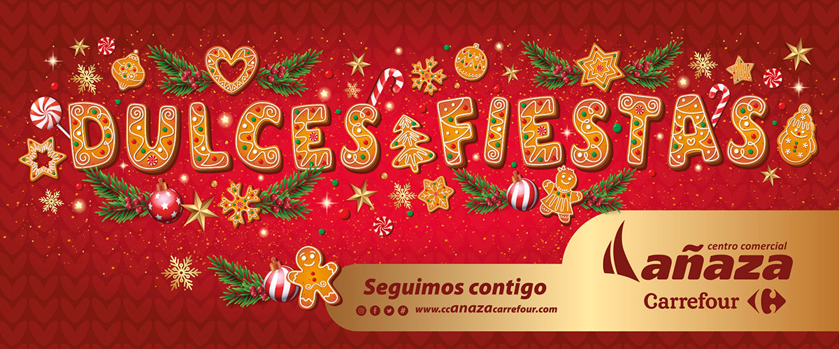 Nuestro Encendido Navideño del Centro Comercial Añaza Carrefour