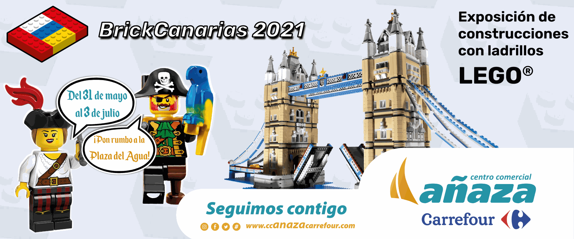 Revive la exposición de LEGO®