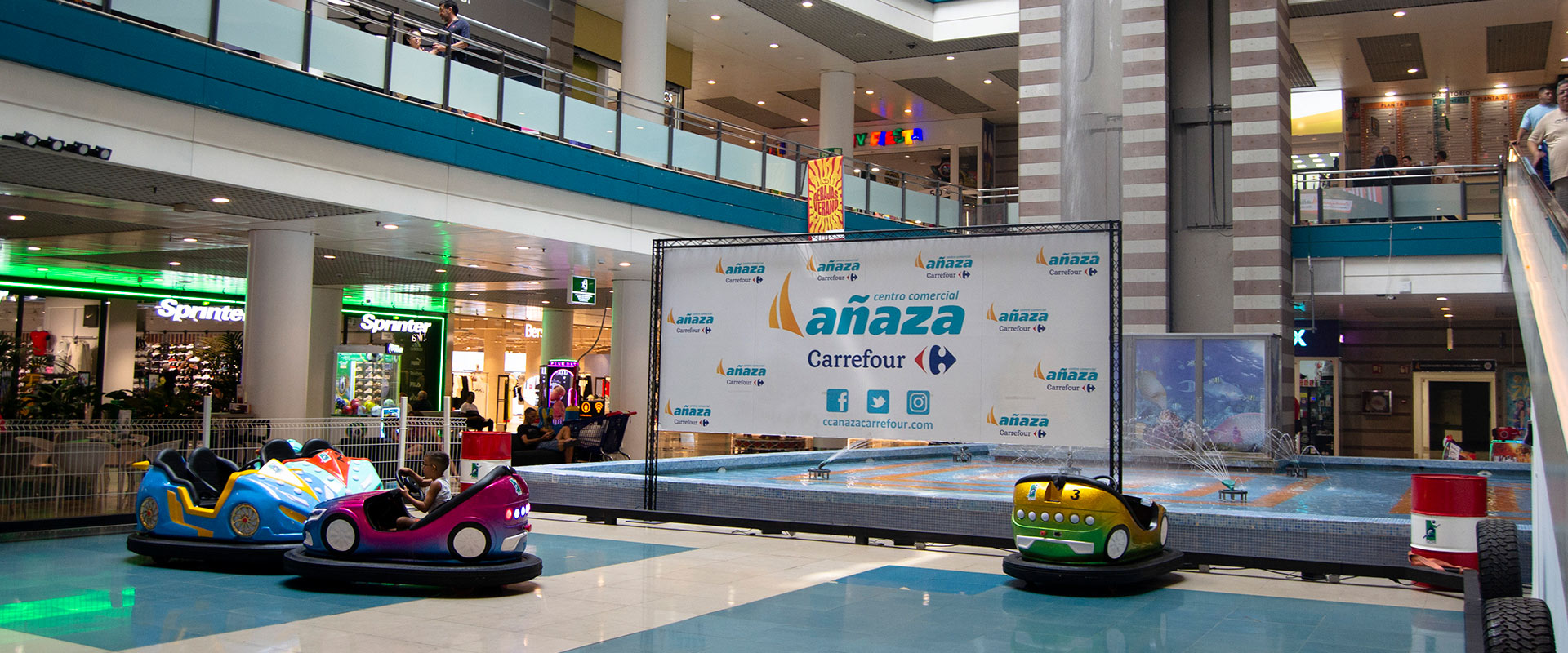 vuelta al cole en el Centro Comercial Añaza