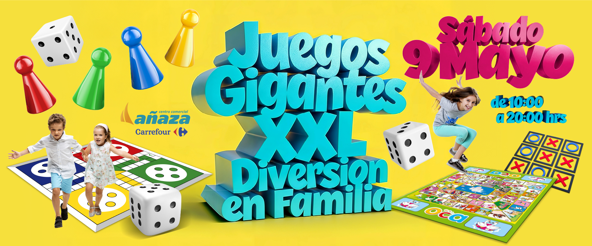 Diseños JUEGOS GIGANTES XXL AÑAZA CARREFOUR